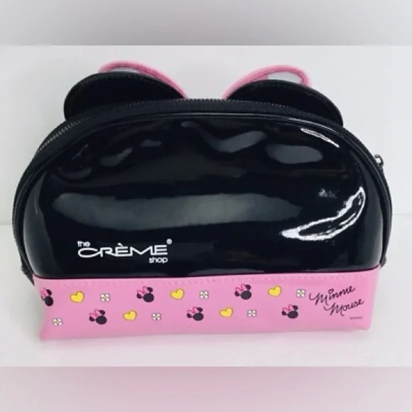 The Crème Shop x Disney Minnie Mouse Pink Travel Makeup Bag - Picture 4 of 5